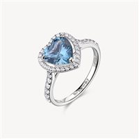 Anello Brosway Donna FANCY CLOUD LIGHT BLUE in Argento Zirconia FCL128C - FCL128C